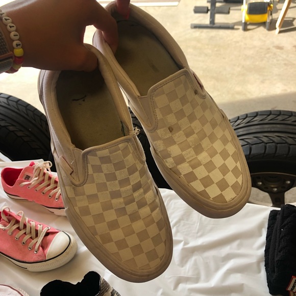 vans white reflective